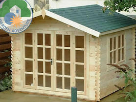 Clovelly 3x3 Log Cabin