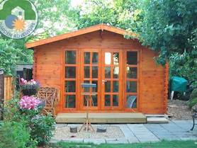 Clovelly 4x3 Log Cabin