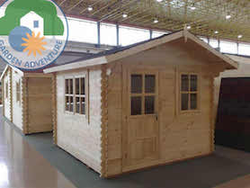 Luton 3x3 Log Cabin