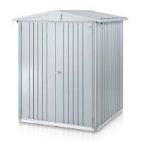 5ft x 5ft Biohort Europa 2 Silver Metal Shed (1.5m x 1.5m)