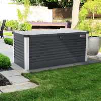 4ftx2ft5 (1.2x0.75m) Trimetals Anthracite Protect.A.Box - Premium Metal Garden Storage