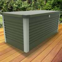 4ftx2ft5 (1.2x0.75m) Trimetals Green Protect.a.Box - Premium Metal Garden Storage