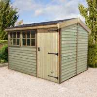 6ft x 8ft Shed-Plus Champion Barnstyle Shed - Standard Door (1.88m x 2.49m)