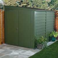 9ftx4ft (2.7x1.2m) Trimetals ftProtect a Bikeft Secure Garden Storage