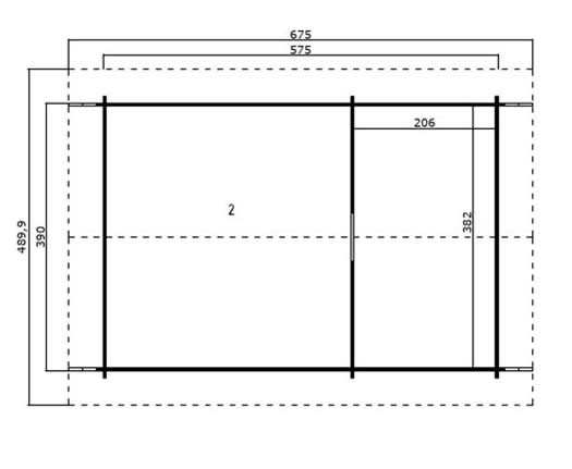 Alternative left and right handed cabin layouts
