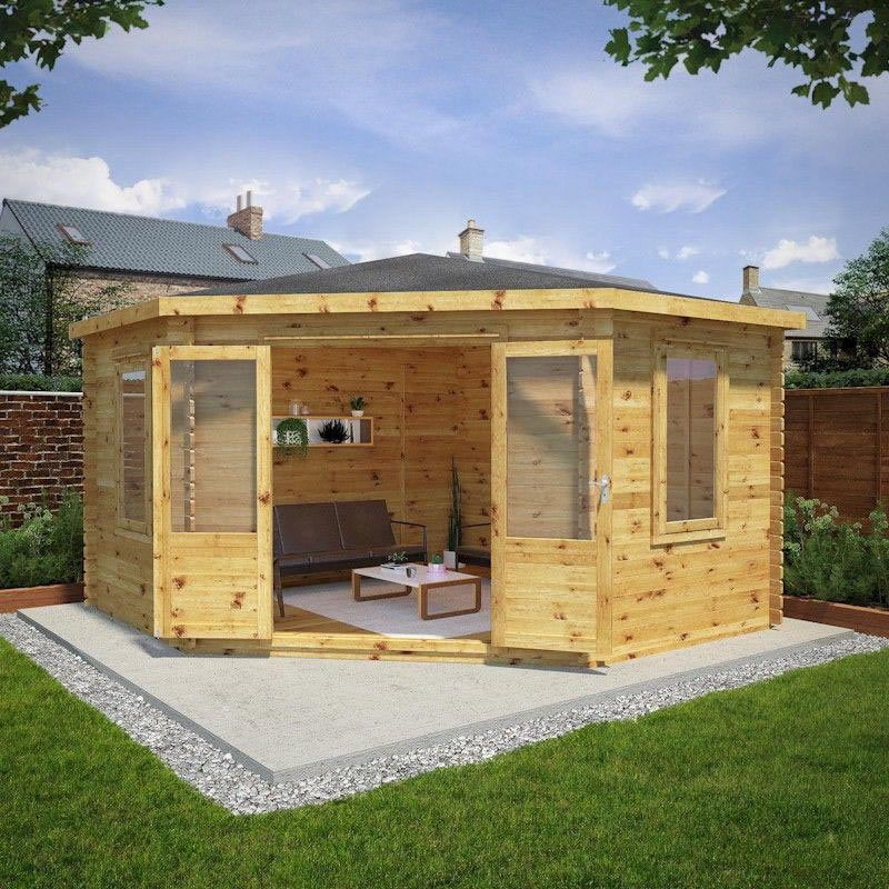 Transforming a Corner Log Cabin