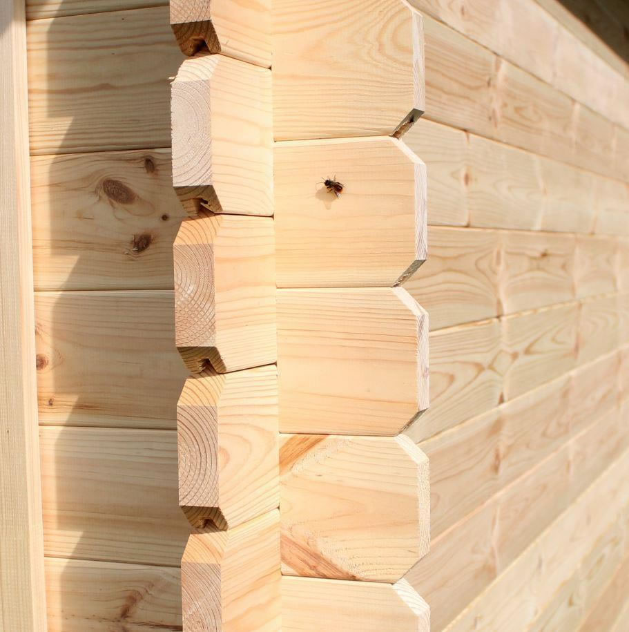 Interlocking timber wall construction system