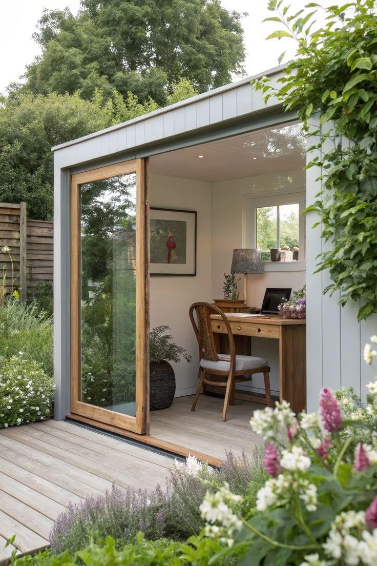Light coloured interior making a cabin feel larger