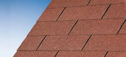 Bourne Red Felt Shingles