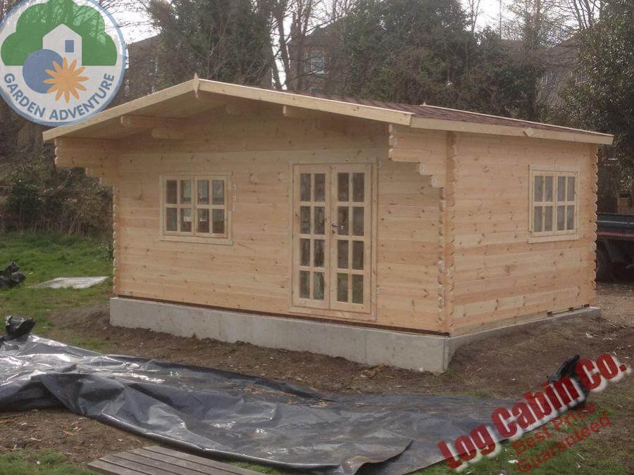 Trentino Plus 6x6 Log Cabin