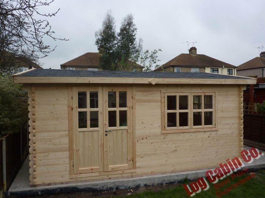 Aosta Plus 5x4 Log Cabin