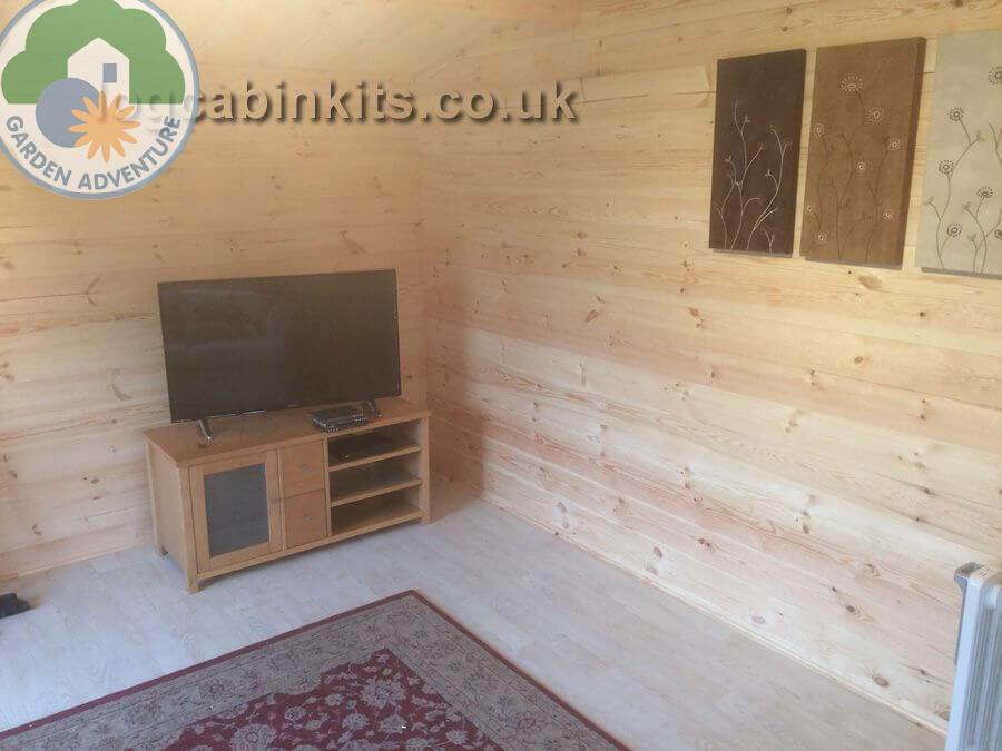 Aosta Plus 5x4 Log Cabin