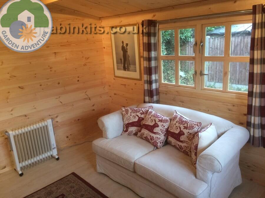 Aosta Plus 5x4 Log Cabin
