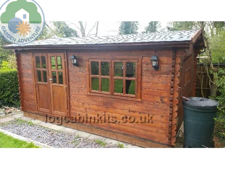Aosta Plus 5x3 Log Cabin