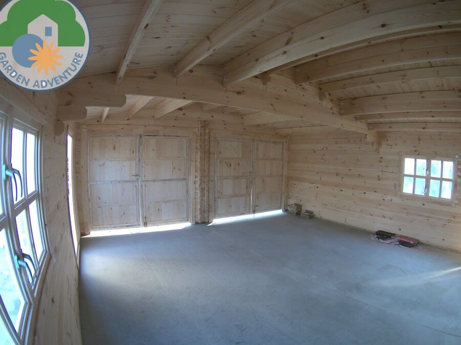 Wooden 6x6 Garage