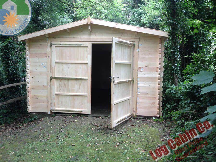 Wooden 4x6 Garage