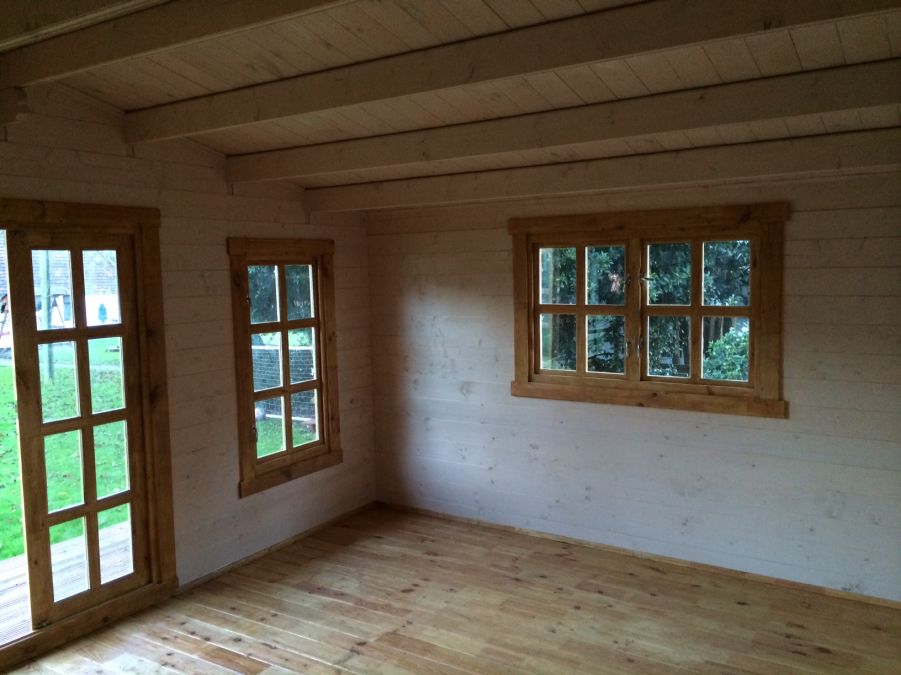 Grande 5x4 Log Cabin