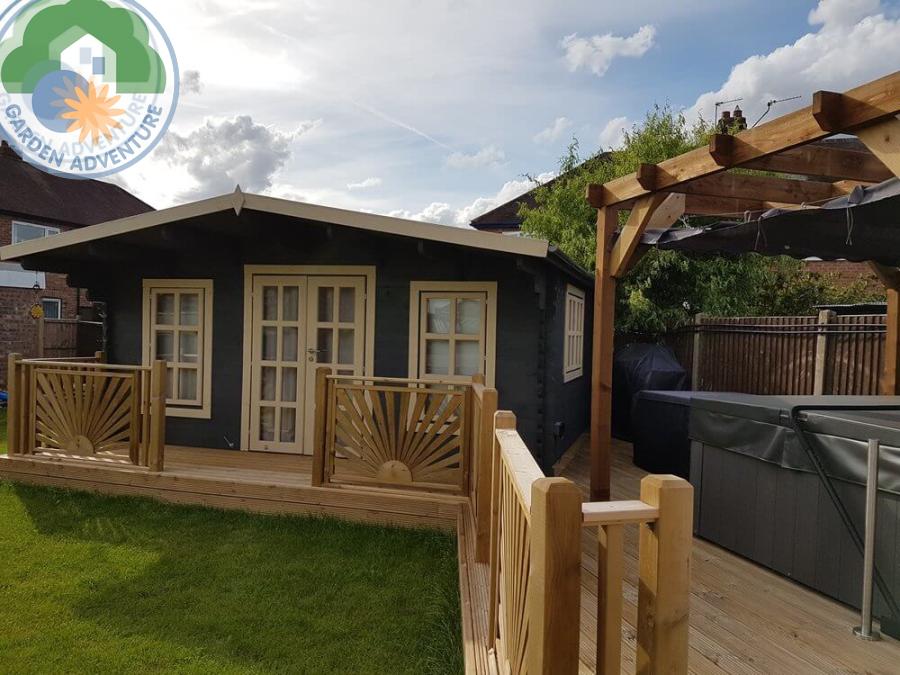 Grande 5x3 Log Cabin