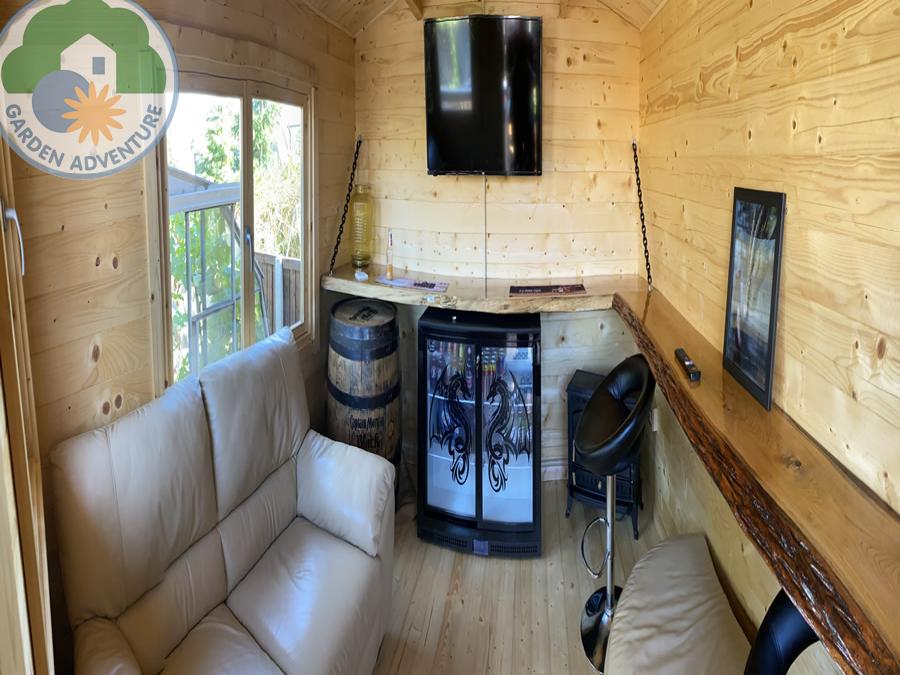 Arabba 3x4 Log Cabin