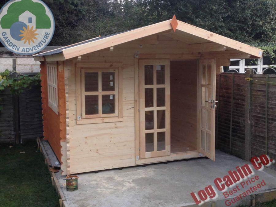 Trentino Plus 3x3 Log Cabin