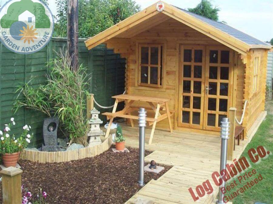 Trentino Plus 3x4 Log Cabin