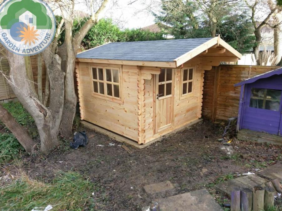 Belvedere Plus 3x3 Log Cabin