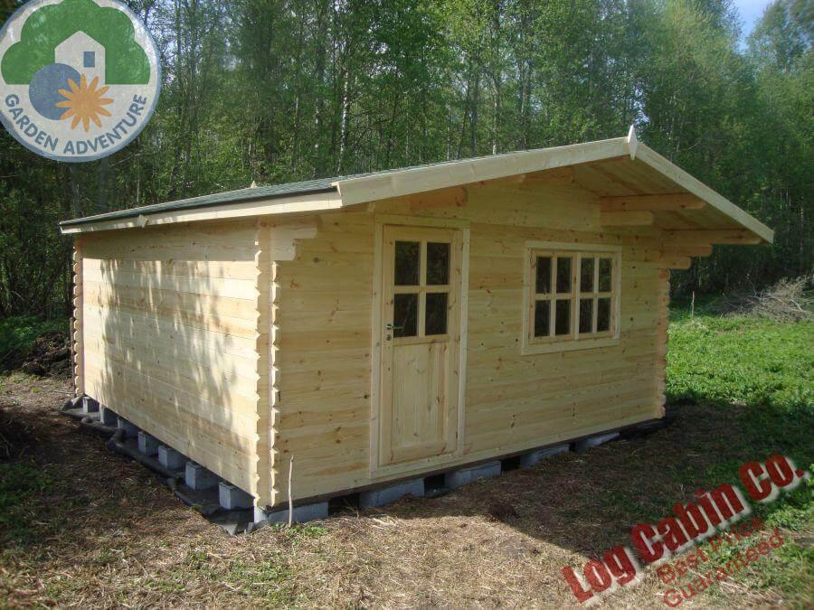 Belvedere Plus 5x5 Log Cabin