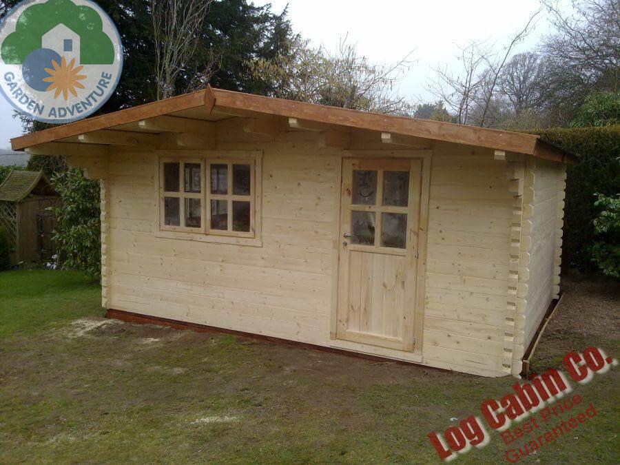 Belvedere Plus 5x5 Log Cabin