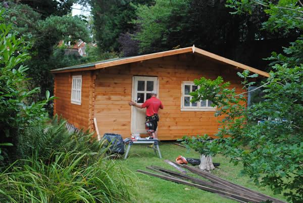 Log Cabin Kits Part of the Garden Adventure Group