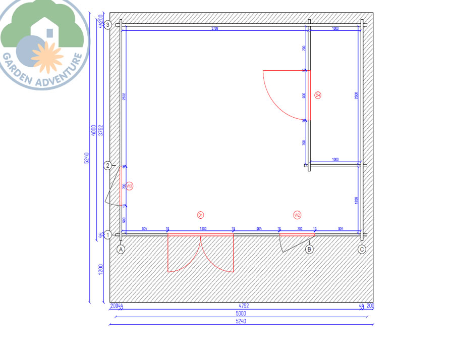 Chalet 5x4