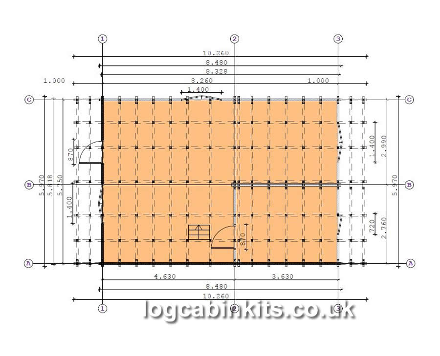 Ventoux Ds Log Cabin