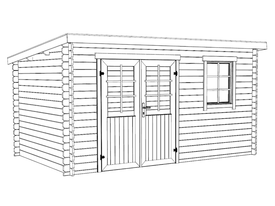 Amira 275 Log Cabin