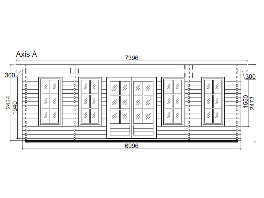 Chester Plus Log Cabin