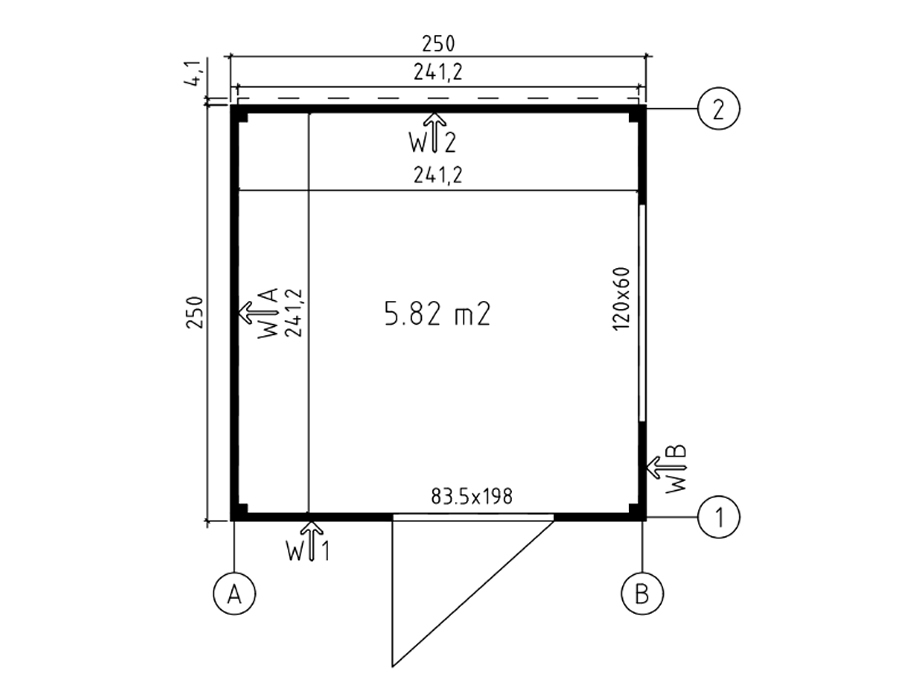 Sardinia 1 Log Cabin