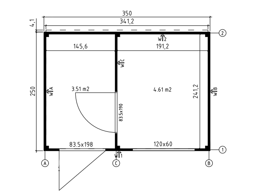 Sardinia 2 Log Cabin