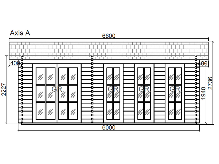 Alba Log Cabin
