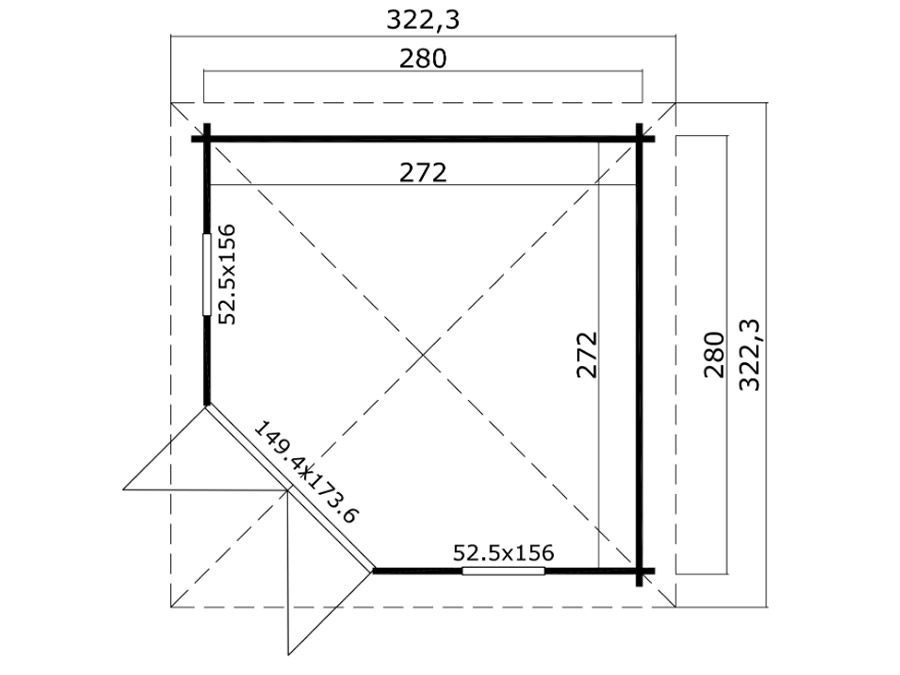 Edinburgh 1 Log Cabin