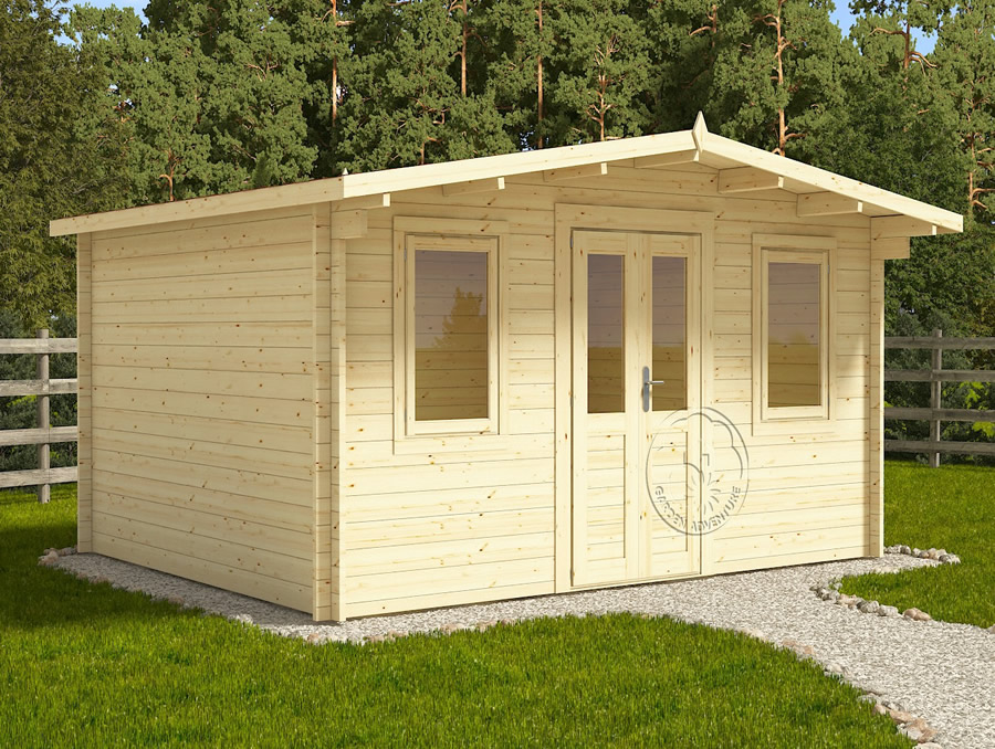Oxford 5x4 Log Cabin