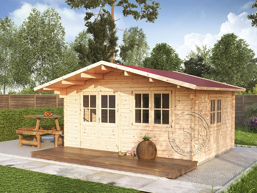 Savona 4x4 Log Cabin