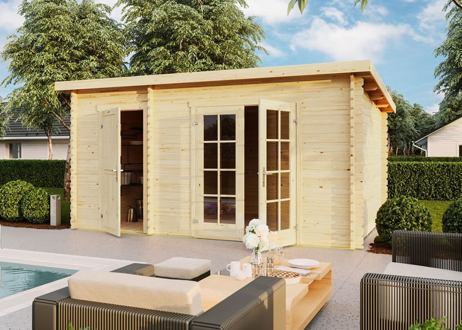 Belmont 2 Log Cabin