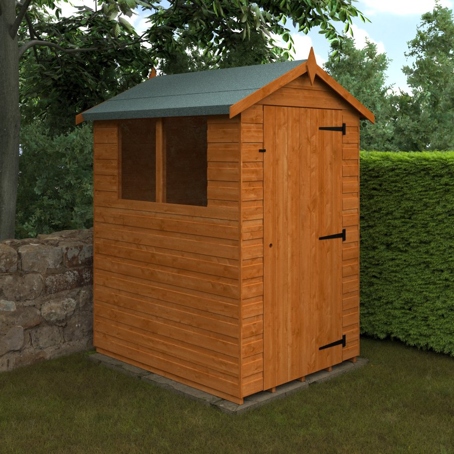 Super Apex 5x4 Garden Shed