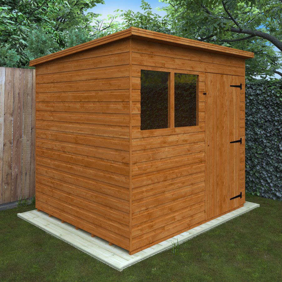 Super Pent Shiplap Shed - 7X6