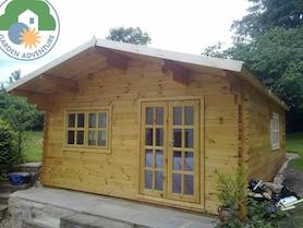 Trentino Plus 5x6 Log Cabin