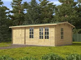 Meribel 6x4 Log Cabin