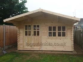 Arabba 4x3 Log Cabin