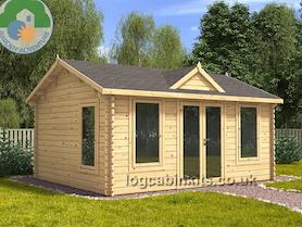 Clockhouse 5x4 Log Cabin