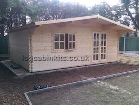 Trentino Plus 6x5 Log Cabin