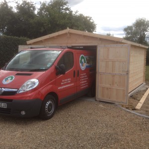 Timber Garage 4x6