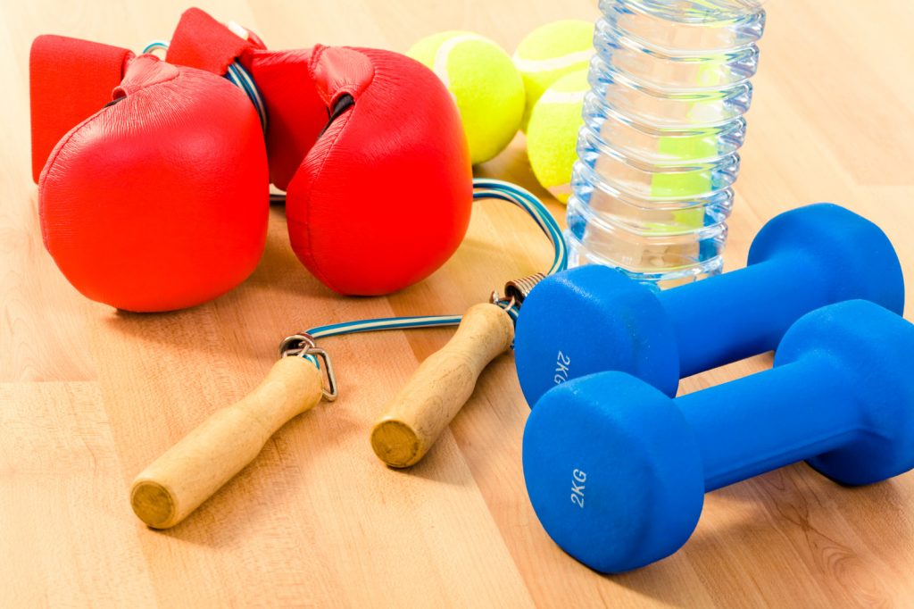 Log Cabin Home Gym