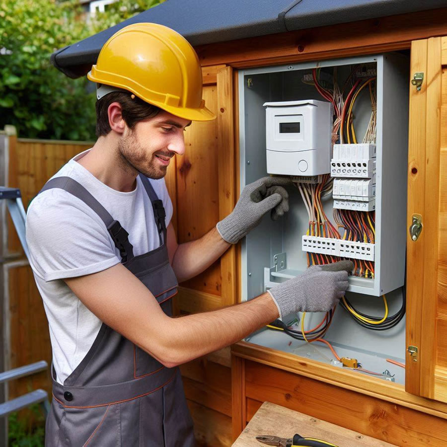 Can You Add Electrics To A Garden Cabin